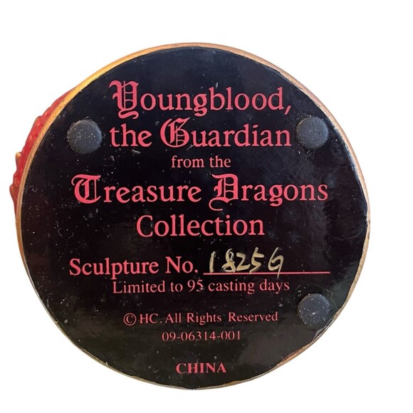The Hamilton Collection: Youngblood, The Guardian - Treasure Dragons - Numbered - Picture 4 of 4